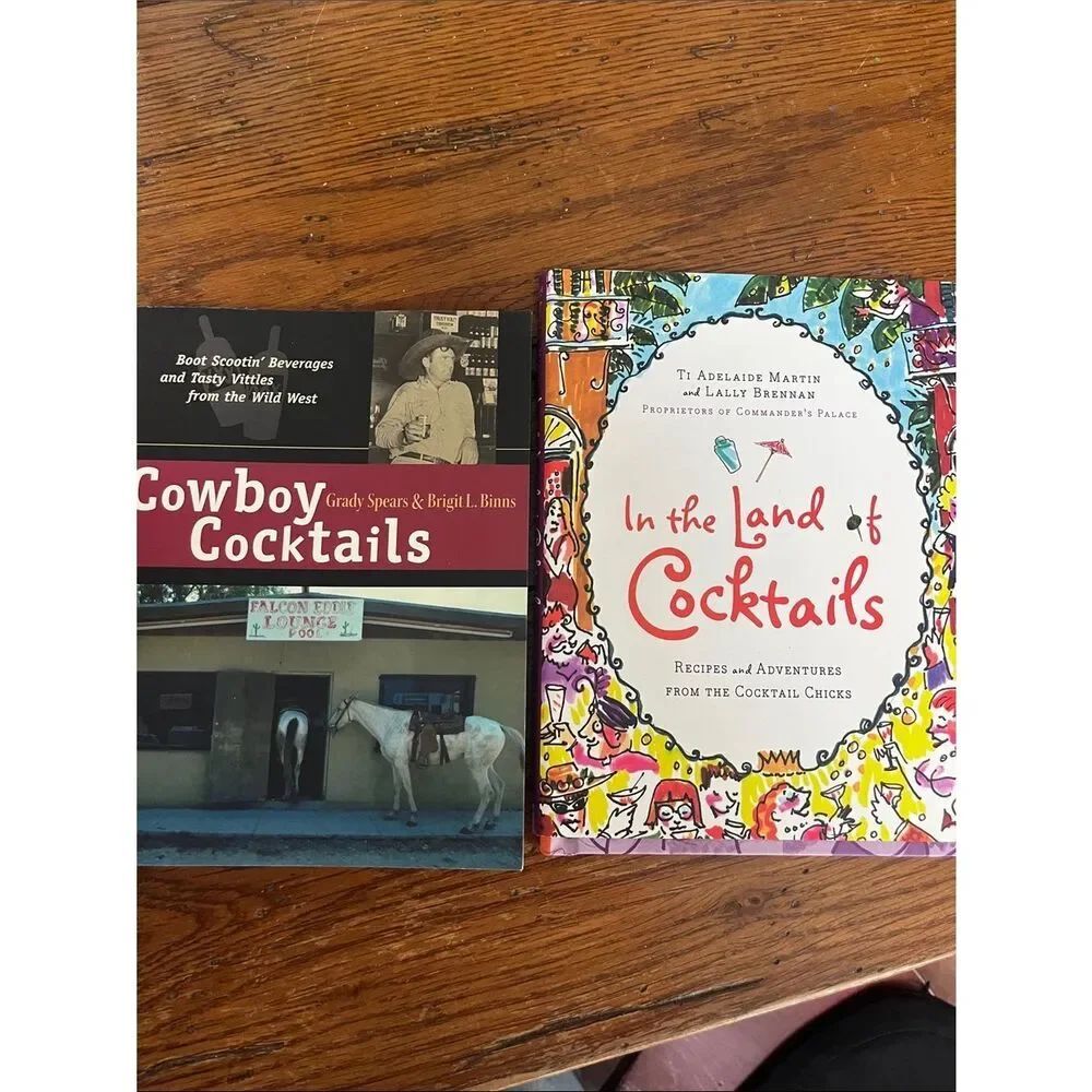 Cocktail cookbooks
